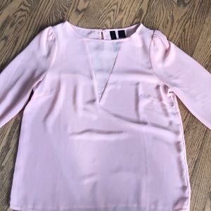 TJ Maxx blush blouse size medium
